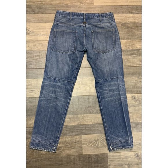 G-Star RAW Men's US 30(31)x30(29) Blue Deconstructed 3D Low Tapered Jeans - Picture 3 of 10